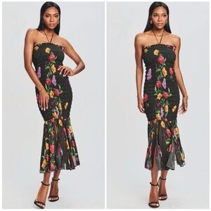 Charo Ruiz Ibiza Cala Long Dress Black Bonita